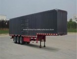 Tyre 12r22.5/12.00r20 Carbon Steel 3 Axles Van/Box Truck Semi Trailer for Cargo Transport