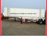 3 Axle 50 Tons Heavy Duty Utility Van Cargo Semi Truck Trailer on Sale