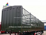 Cargo Van Body High Wall Fence Truck Stake Semi Trailer for Sale