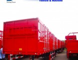 3 Axle Stake/Cargo/Fence Twist Locks Carrying Container Semi Truck Trailer