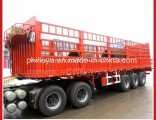 50-60tons Fence/Stake Semi Trailers for Livestock /Cargo Transport