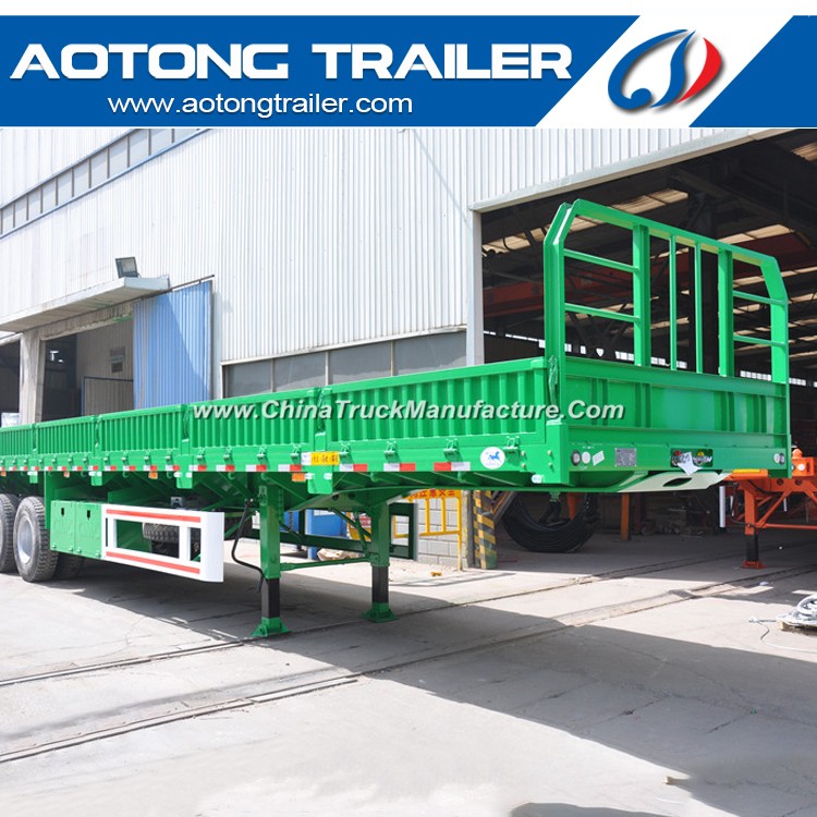 3 Axle High-Strength Steel Side Board/Side Wall/Cargo Transport Semi-Trailer
