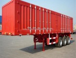 3 Axle Van Type/Box Cargo Semi Trailer Bulk Goods Transport
