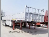 50ton Bulk Cement Cargo Transport Drop Side Semi Trailer
