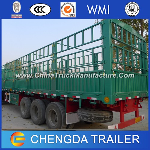 3 Axles 40tons Cargo Fence Semi Trailer Export to Philippines