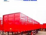 Fence Type Stake Semi Trailer for Bulk Cargo Transport