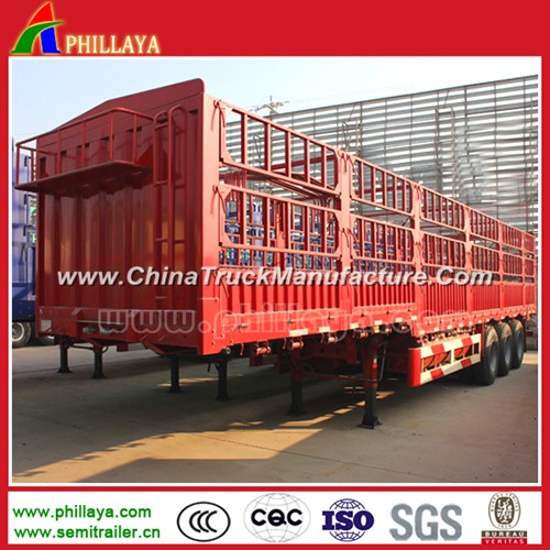 Stake/Utility Fence Semi Trailer for Cargo Transport