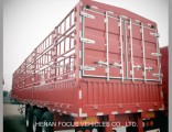 Best Selling Fence/Stake Semi Trailer for Transport Bulk Cargo/Animal/Grain