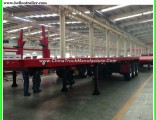 Tri-Axle Faltbed Semi Trailer Cargo Transport Trailer Sales