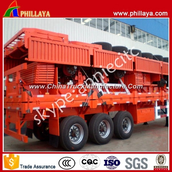 Side Wall Drop Container Transport Semi Trailer/Cargo Trailer