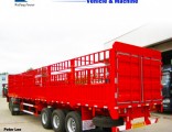 China Top Manufacturer Fence Cargo Transport Stake Semi Trailer