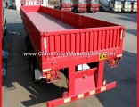 20-40feet Container Flatbed Cargo Transport Sidewall Side Door Semi Trailer