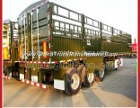 Hot Sale Fence Type Stake Side Board Semi Trailer for Bulk Cargo Transport