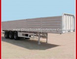 Low Price 3 Axles High Side Wall Open Semi Trailer for Transport Cargo