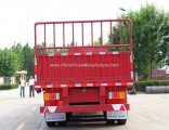 2/3 Fuhua/BPW Axle Side Wall/Bulk Cargo Semi Trailer for Goods Transport with High Quality