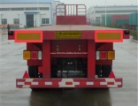30/35/40/45 Ton Capacity Flatbed Semi Trailer for Cargo/Container Transport with 3 Axles