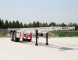 Flywheel Customed 40FT/20FT 3 Axle Container Transport Semi Trailer for Port Cargo Delivery with Fac