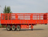 Fence Type Stake Semi Trailer for Bulk Cargo Transport with 12r22.5/12.00r20 Tyre