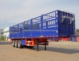 Best Price 3 Axle 40t Payload Stake Semi Trailer for Cargo Livestock Transport for Hot Sale