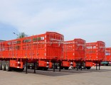 Hot Sale 3 Axle 40t Payload Stake Semi Trailer for Cargo Livestock Transport with Good Price