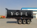 New 3 Fuhua/BPW Axle Heavy Duty Dump/Tipper Semi Trailer for Mineral/Iron/Stone/Sand/ Mine Transport
