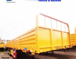 3 Axle Payload Side Wall Semi Trailer for Bilk Cargo Transport with Factory Price