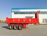 New Carbon Steel Heavy Duty Rear Dumper Truck Semi Trailer with Hyva Cylinder for Sand/Stone/Coal Tr