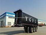 Self-Dumping Heavy Duty Rear Dumper Truck Semi Trailer with Hyva Cylinder for Sand/Stone/Coal Transp