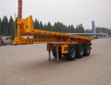 New 3 Fuahua/BPW Axle 20/40FT Container Dump Semi Truck Trailer/Tipper Trailer