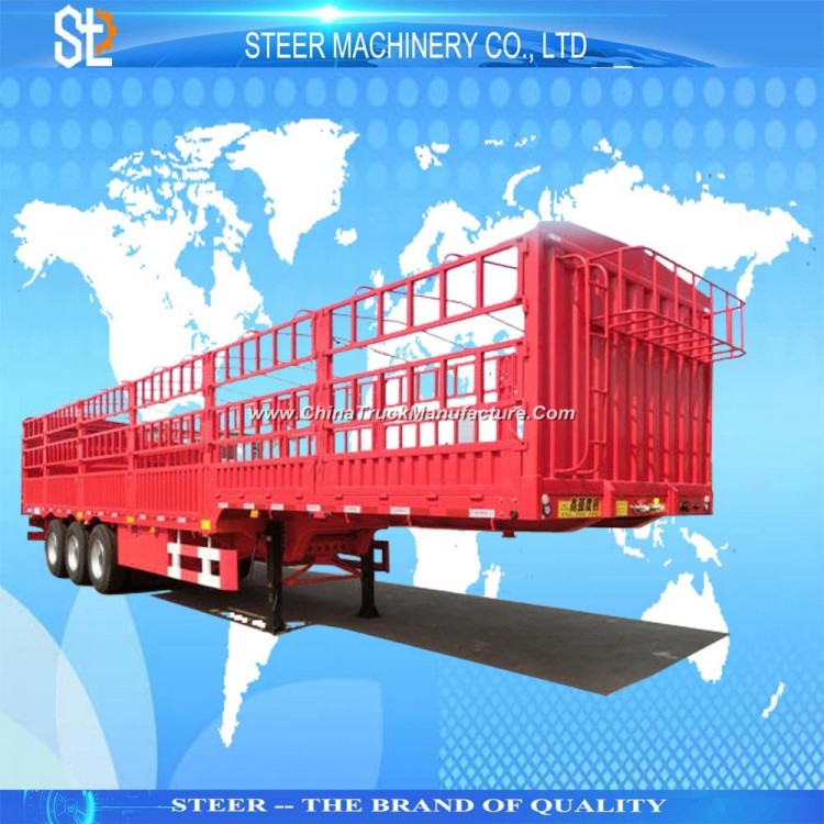 Break Bulk Cargo Transportation Use Fence Cargo Semi Trailer with Good Price