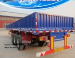 3 Axle Cargo Semi Trailer with Side Fence