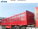 High Bed Cage Van Enclosed Cargo Horse Fence Semi Trailer
