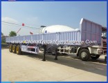 Triple Axles 50tons Fence High Bed Cargo Side Wall Semi Trailer for Sale