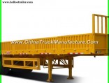China 3 Axle Fence Cargo Truck Trailer Side Wall Cargo Box Semi-Trailer