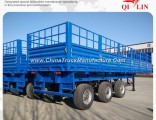 High Fence High Flat Bed 3 Axles Fence Semi Trailer