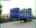 Three Axles Fence Cargo Trailer Made in China