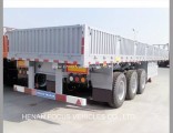 3axle 13 Meters Cargo/Fence Trailer with Side Wall