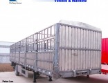3 Axles Fence Stake Animal Bulk Cargo Livestock Semi Trailer