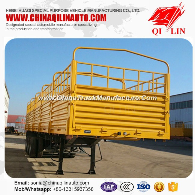High Quality Fence Semi Trailer with Wabco ABS System