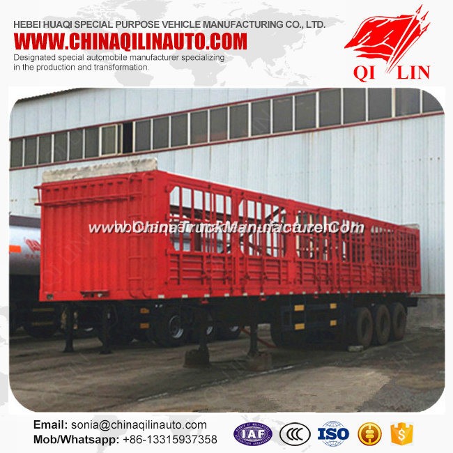 Best Selling 13 Meters Length 40FT Container Fence Semi Trailer