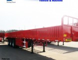 3axle Side Wall Fence Cargo Trailer for Sale