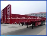 40feet 3 Axle Flatbed Semi Trailer Chassis for Sale