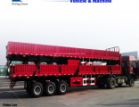Weifang Forever Good Quality 3 Axle Bulk Cargo Side Wall Semi Trailer