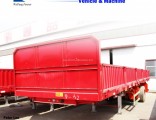 Weifang Forever Enclosed Side Wall Bulk Cargo Truck Trailer with Single Axle