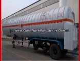BPW 3 Axles 55.6m3 Cryogenic Liquid LNG Tanker Tanker Semi Trailer