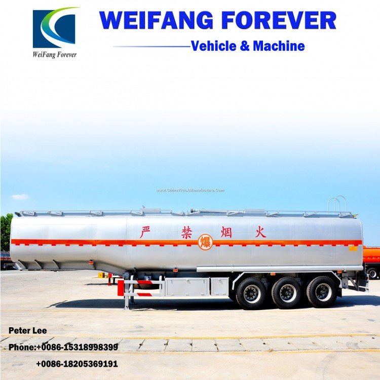 Forever Aluminium Alloy Oil/Fuel/Gasoline Oil Tank/Tanker Truck Trailer