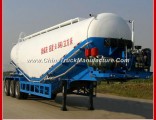 20 Tons - 60 Tons Capacity Customized 3 Axles Bulk Powder Tanker Semi Trailer