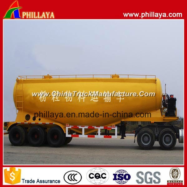 Popular Product 3 Axles Bulk Cement Tanker Semi Trailer with One Compartment