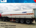 3 Axle 40-50m3 Oil Tanker / Fuel Tanker Semi Trailer