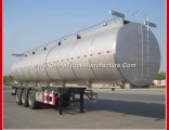 Tri-Axle 60000 Liters Stainless Steel Fuel Oil Tanker Semi Trailer